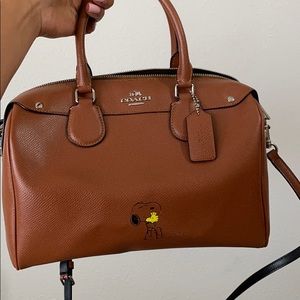 Brown Snoopy Purse